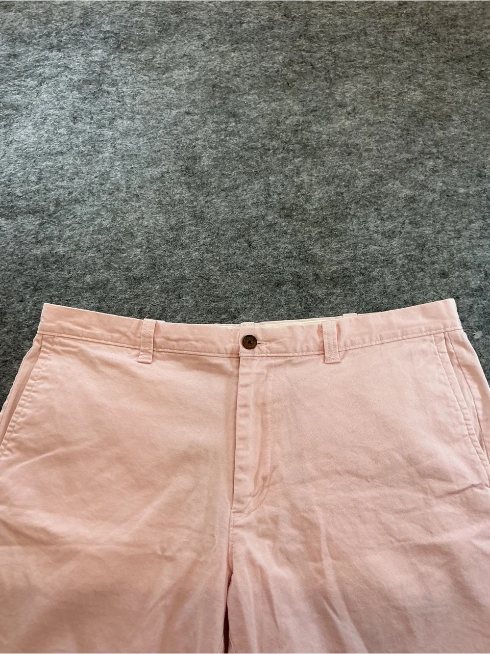 J. Crew Men's Pink Cotton Chino Shorts Size 38